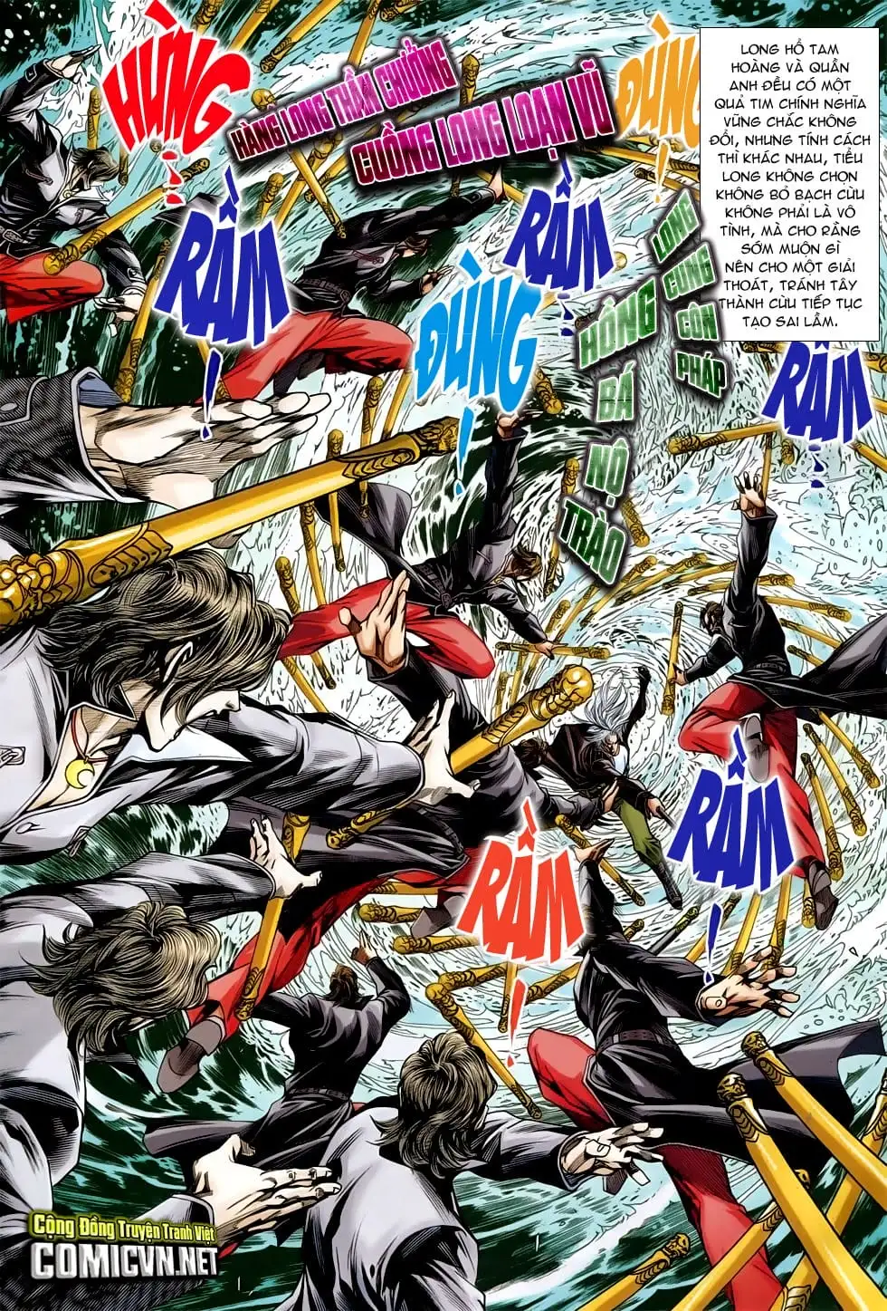 Truyện Tranh Tân Tác Long Hổ Môn trang 4