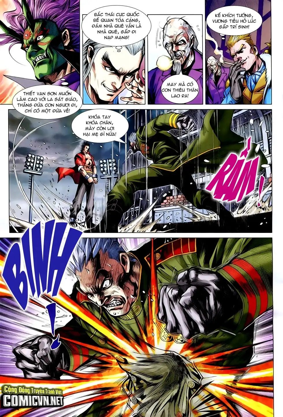 Truyện Tranh Tân Tác Long Hổ Môn trang 4