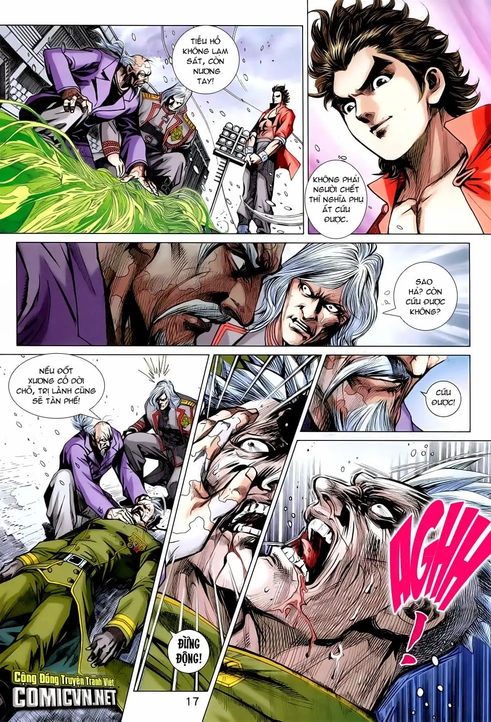 Truyện Tranh Tân Tác Long Hổ Môn trang 4