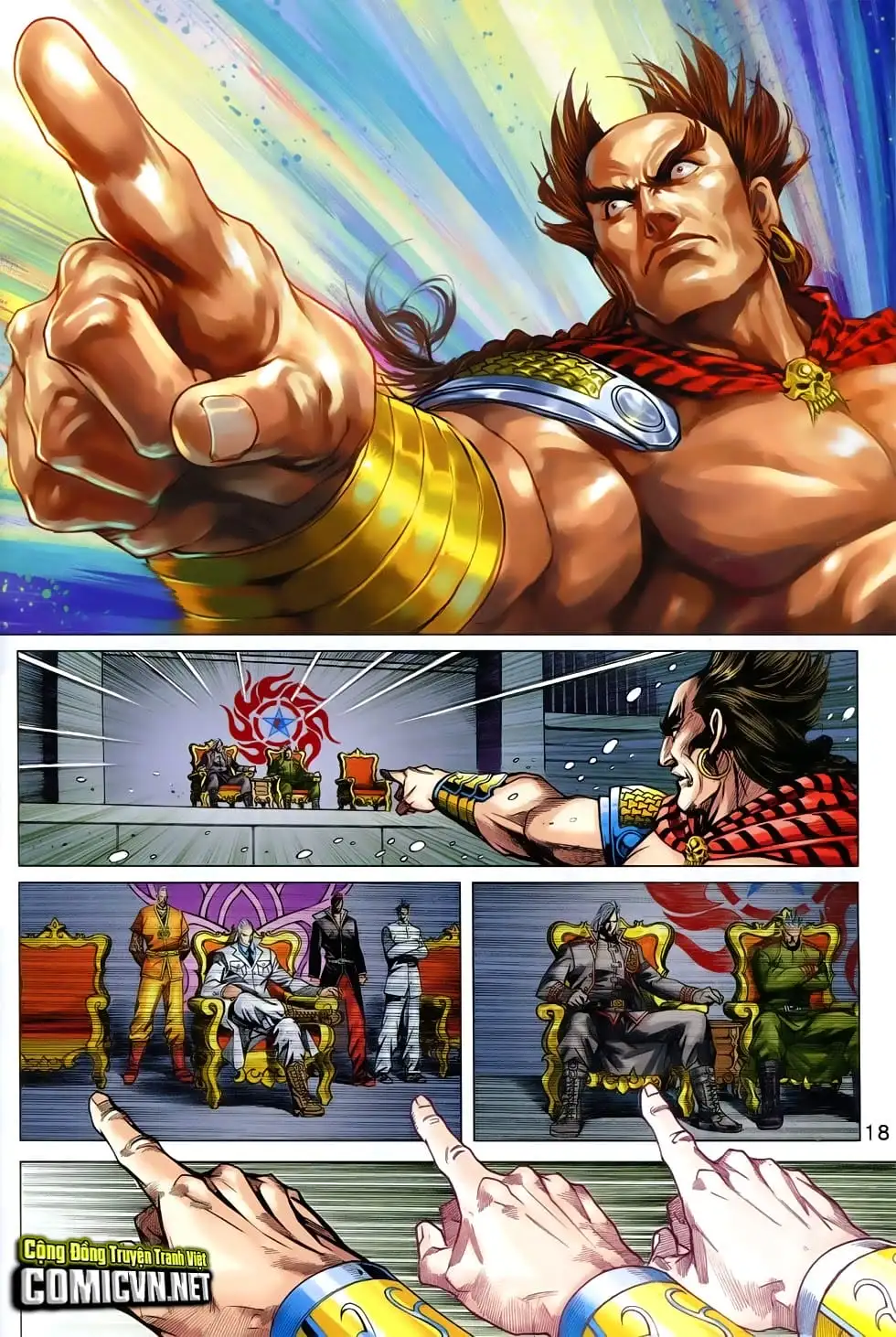 Truyện Tranh Tân Tác Long Hổ Môn trang 4