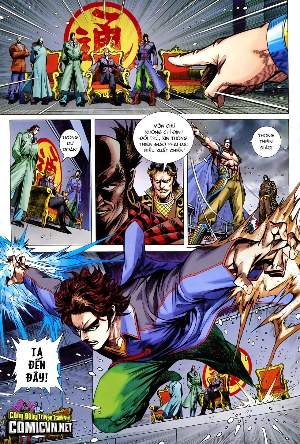 Truyện Tranh Tân Tác Long Hổ Môn trang 4