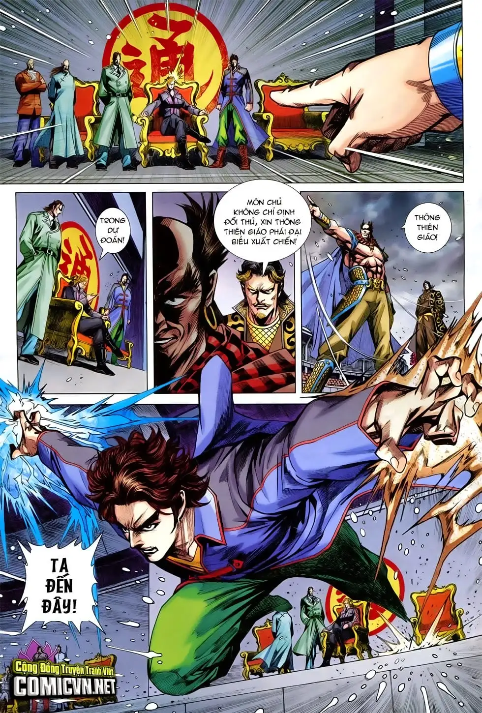 Truyện Tranh Tân Tác Long Hổ Môn trang 4