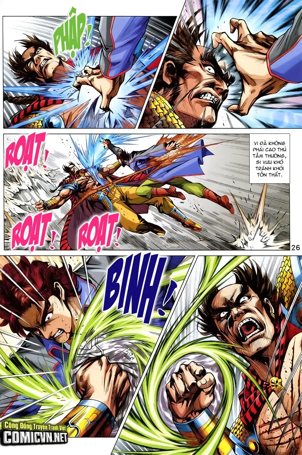 Truyện Tranh Tân Tác Long Hổ Môn trang 4