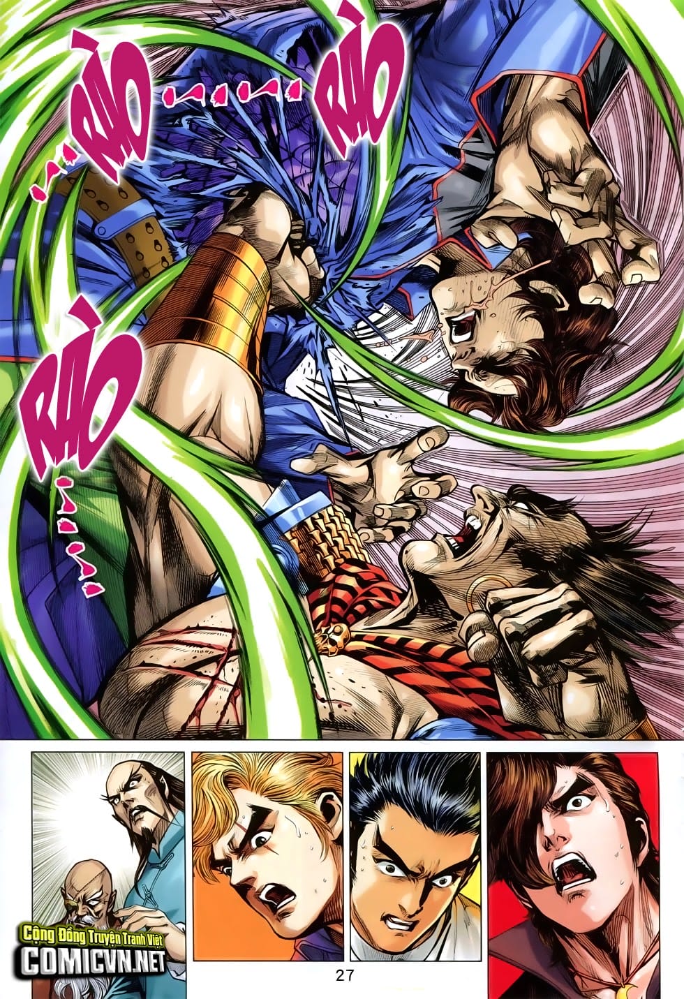 Truyện Tranh Tân Tác Long Hổ Môn trang 4