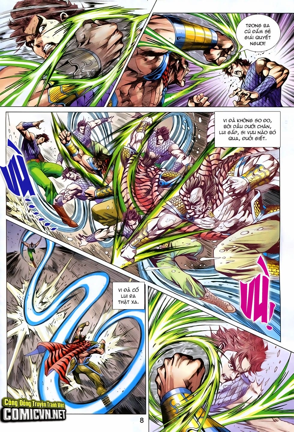 Truyện Tranh Tân Tác Long Hổ Môn trang 4