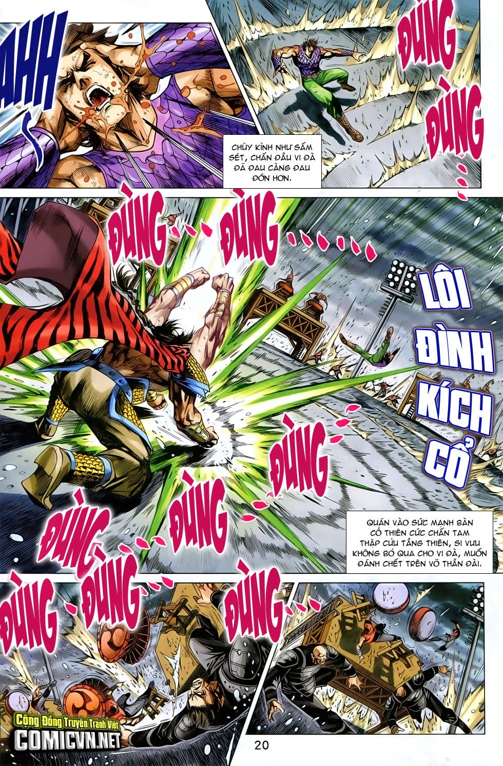 Truyện Tranh Tân Tác Long Hổ Môn trang 4