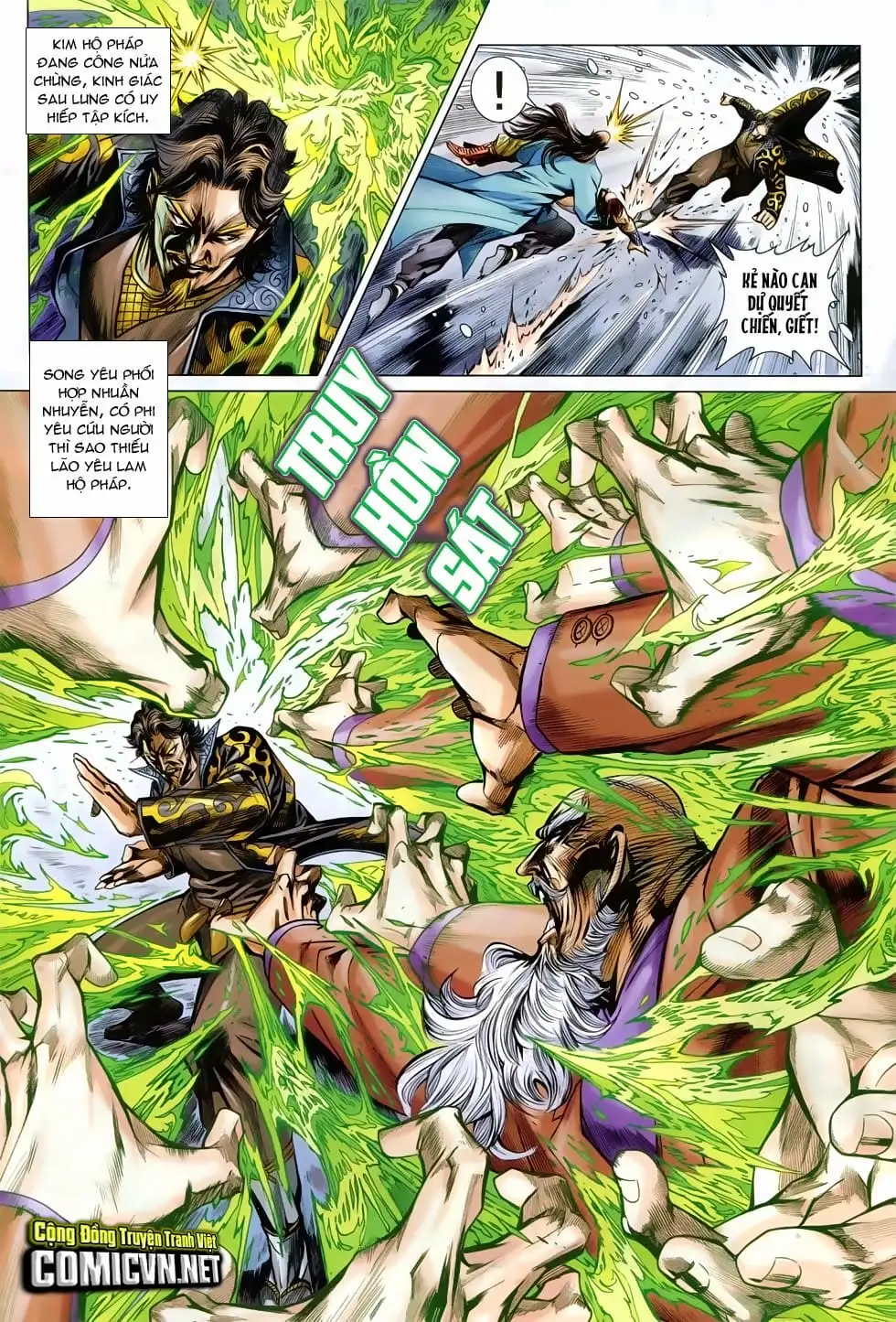 Truyện Tranh Tân Tác Long Hổ Môn trang 4