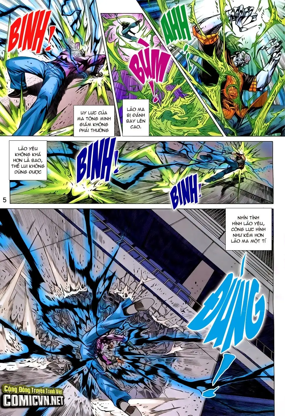 Truyện Tranh Tân Tác Long Hổ Môn trang 4