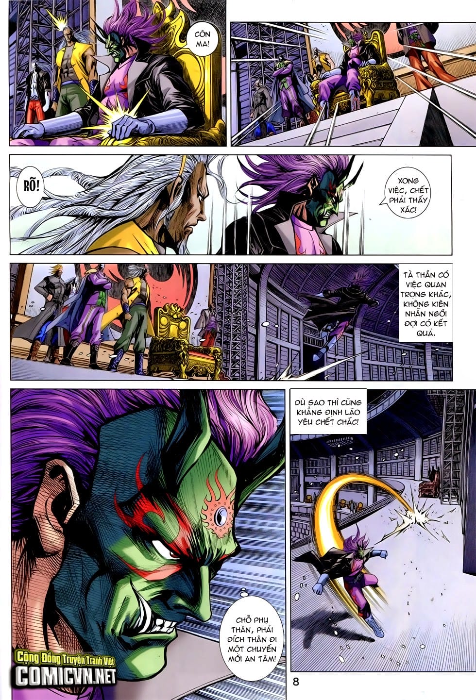 Truyện Tranh Tân Tác Long Hổ Môn trang 4