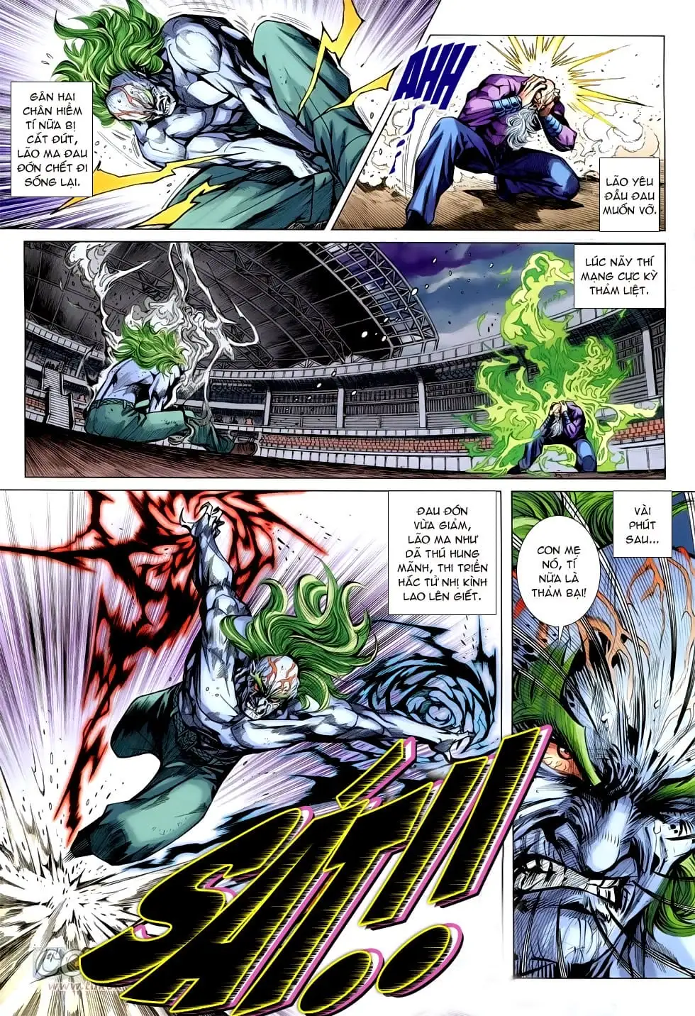 Truyện Tranh Tân Tác Long Hổ Môn trang 4