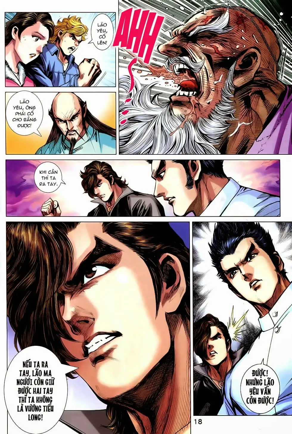 Truyện Tranh Tân Tác Long Hổ Môn trang 4