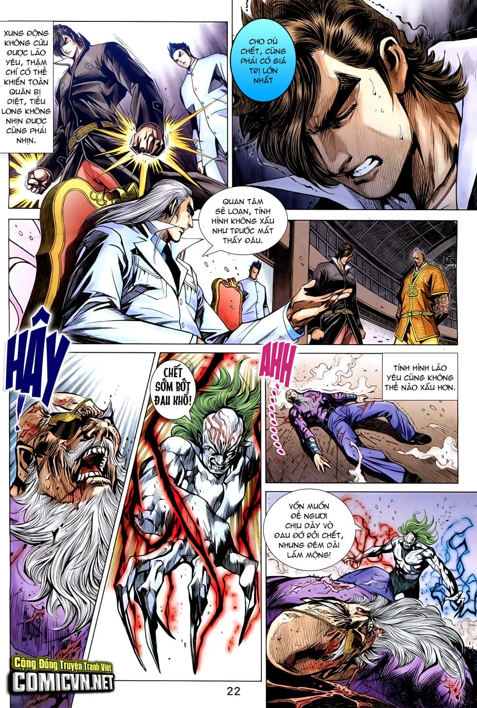 Truyện Tranh Tân Tác Long Hổ Môn trang 4