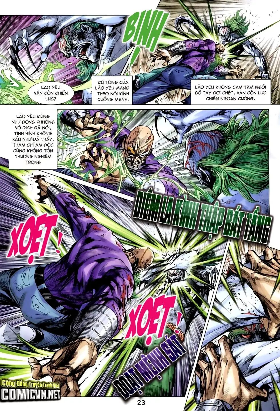 Truyện Tranh Tân Tác Long Hổ Môn trang 4