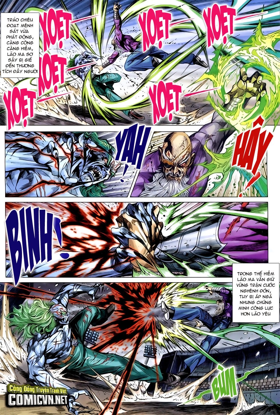 Truyện Tranh Tân Tác Long Hổ Môn trang 4