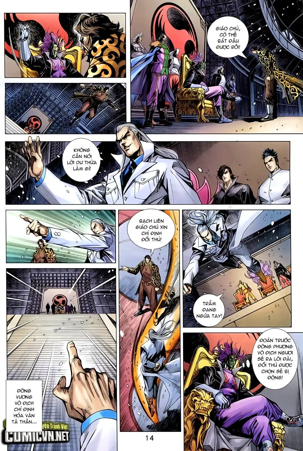 Truyện Tranh Tân Tác Long Hổ Môn trang 4