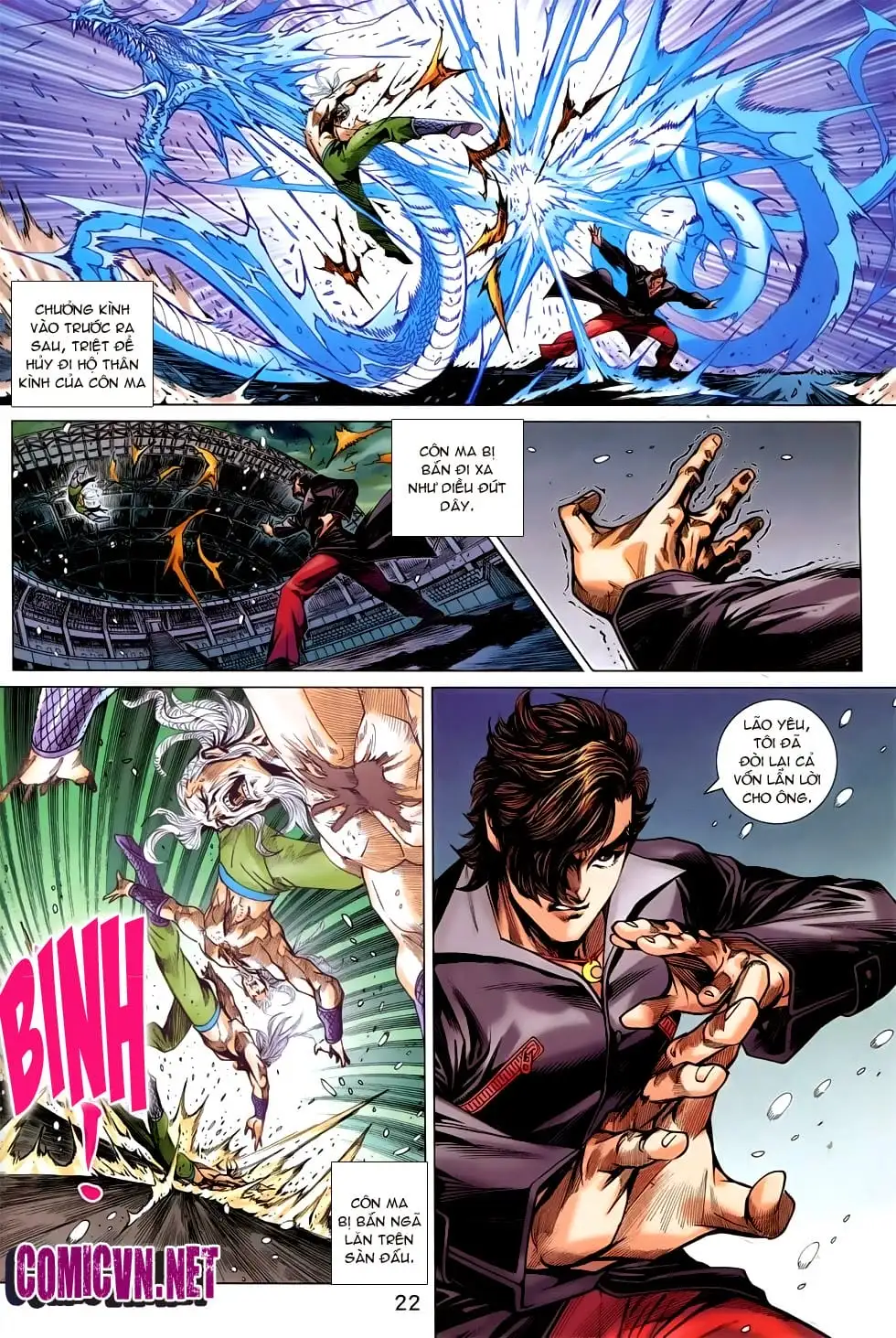 Truyện Tranh Tân Tác Long Hổ Môn trang 4