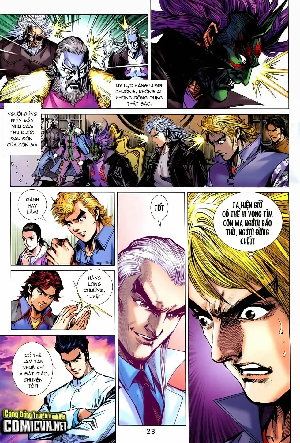 Truyện Tranh Tân Tác Long Hổ Môn trang 4