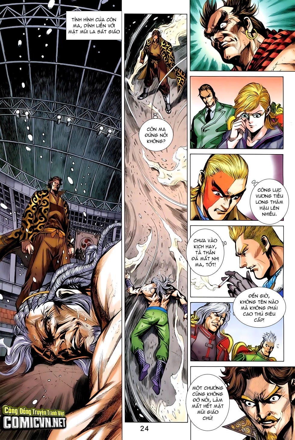 Truyện Tranh Tân Tác Long Hổ Môn trang 4