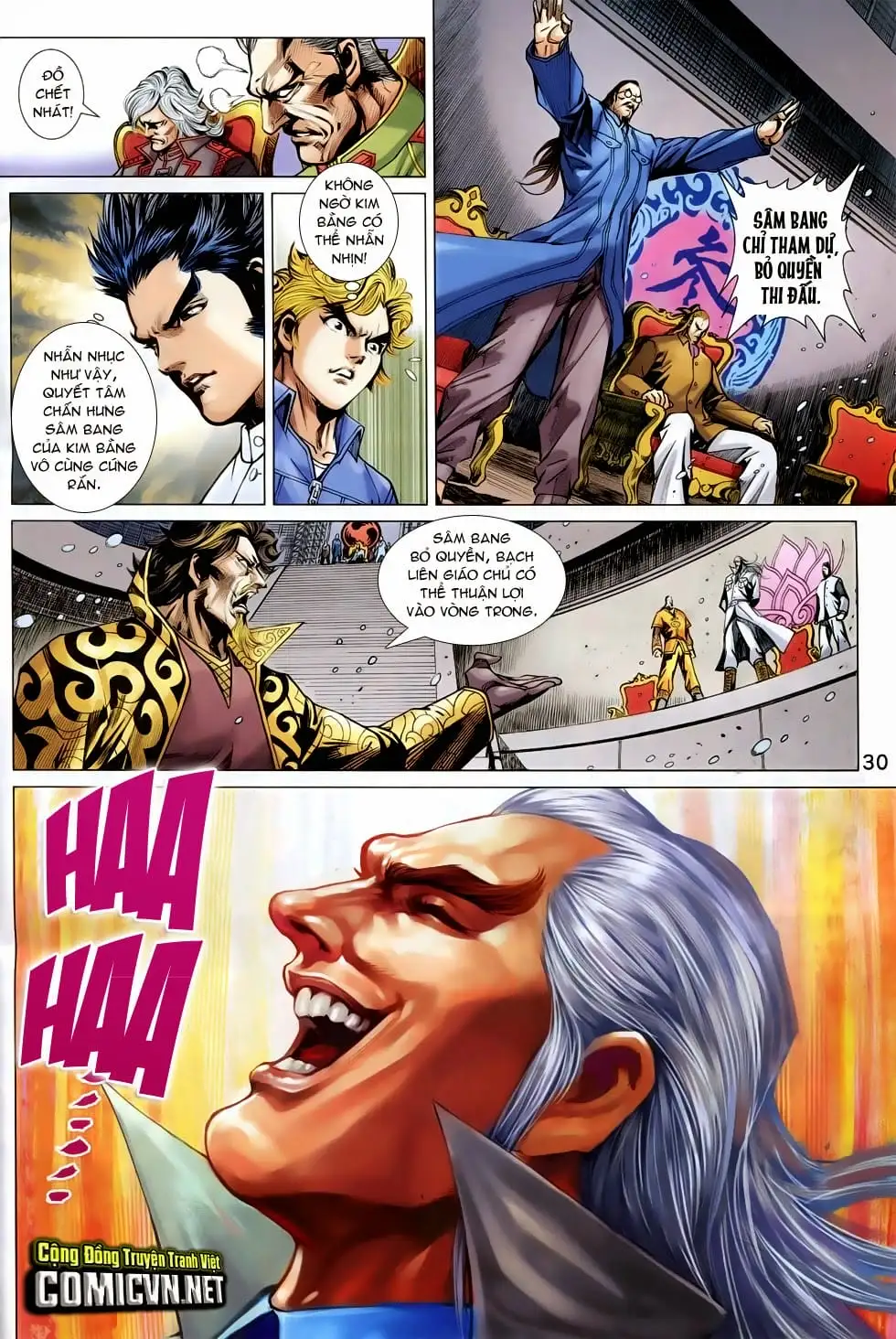 Truyện Tranh Tân Tác Long Hổ Môn trang 4