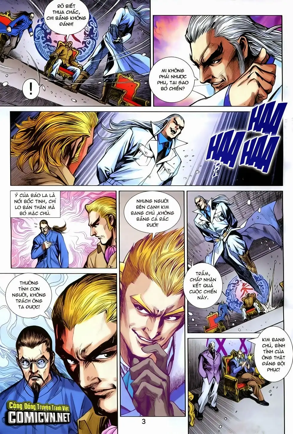 Truyện Tranh Tân Tác Long Hổ Môn trang 4