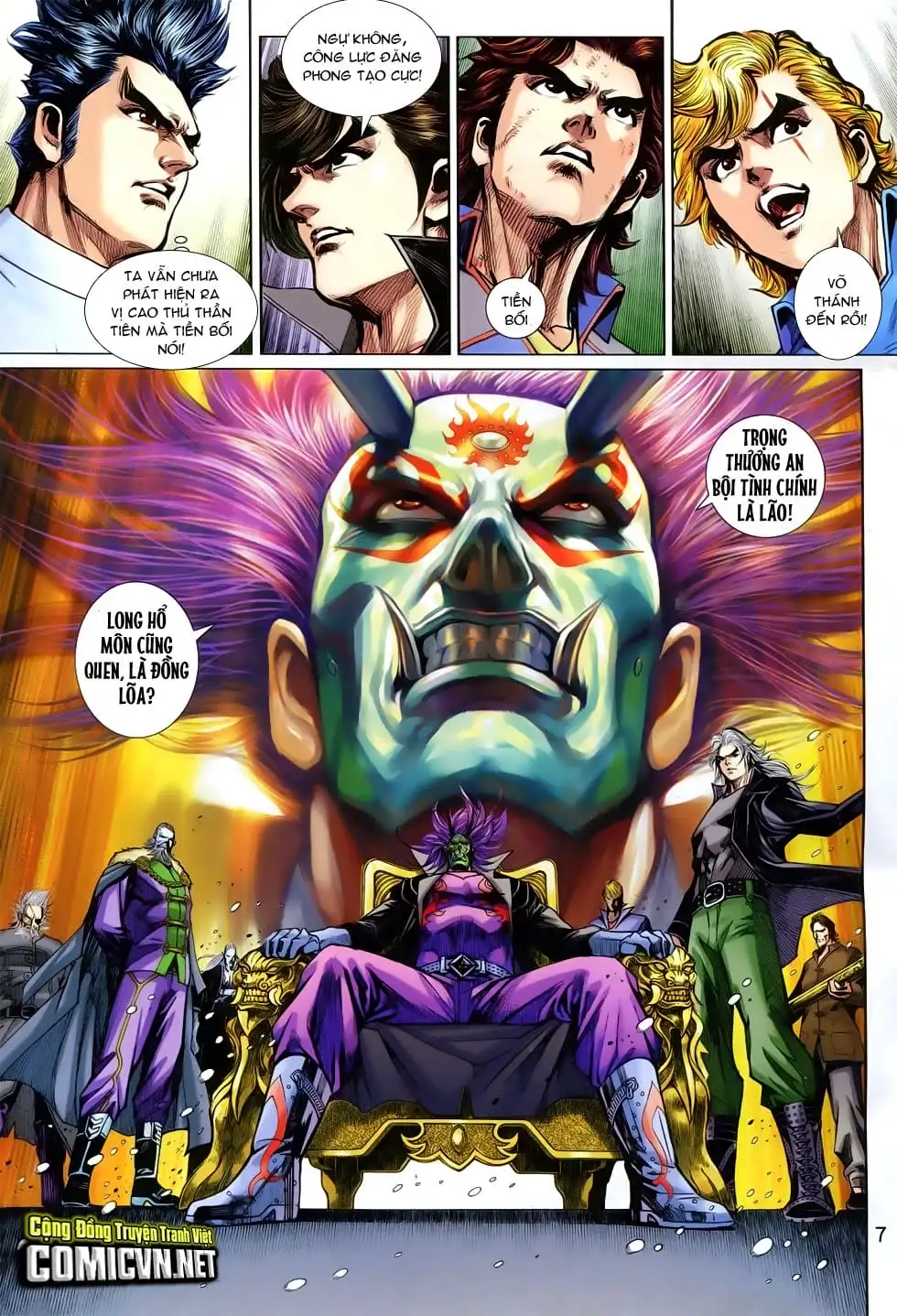 Truyện Tranh Tân Tác Long Hổ Môn trang 4