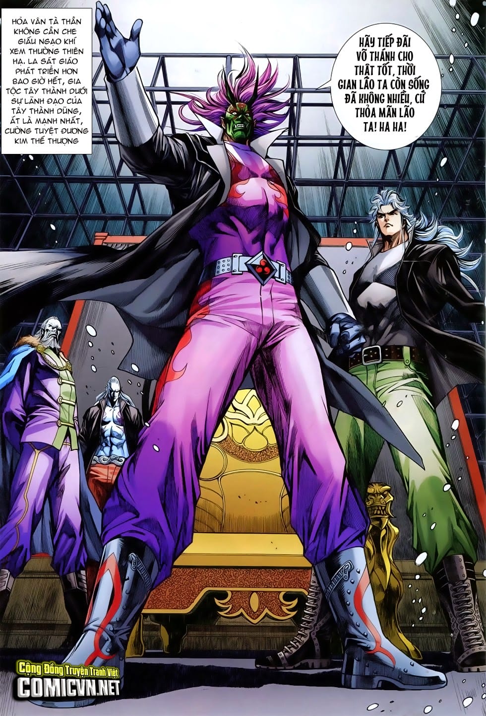 Truyện Tranh Tân Tác Long Hổ Môn trang 4