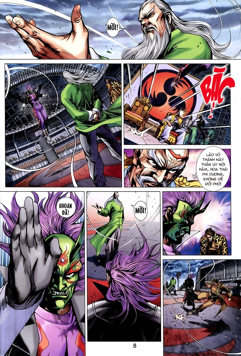 Truyện Tranh Tân Tác Long Hổ Môn trang 4