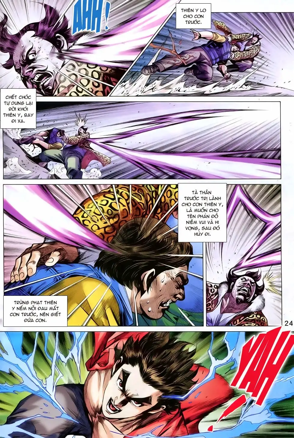 Truyện Tranh Tân Tác Long Hổ Môn trang 4