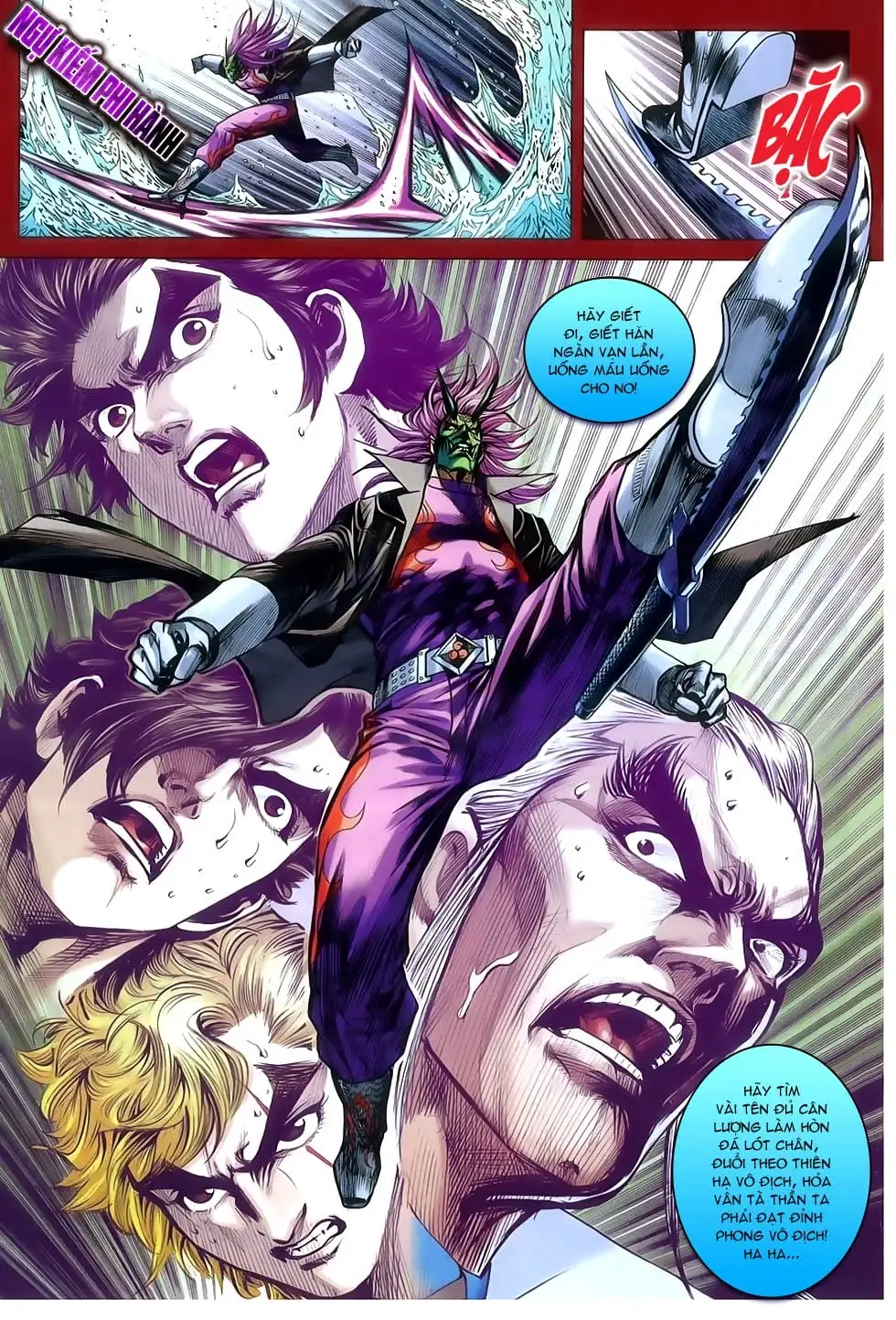 Truyện Tranh Tân Tác Long Hổ Môn trang 4