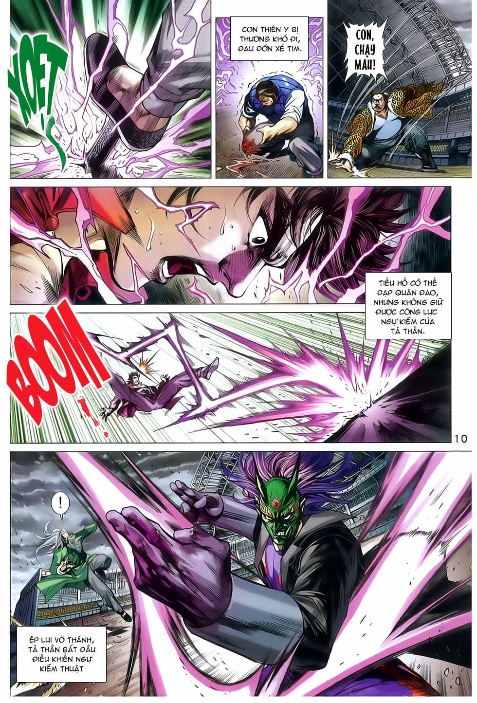 Truyện Tranh Tân Tác Long Hổ Môn trang 4