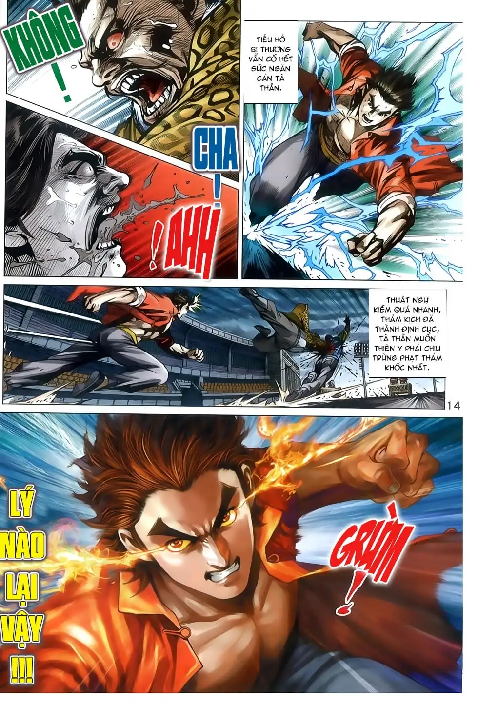 Truyện Tranh Tân Tác Long Hổ Môn trang 4