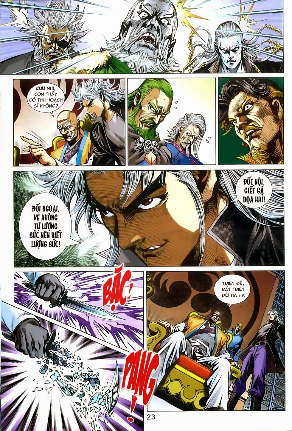 Truyện Tranh Tân Tác Long Hổ Môn trang 4