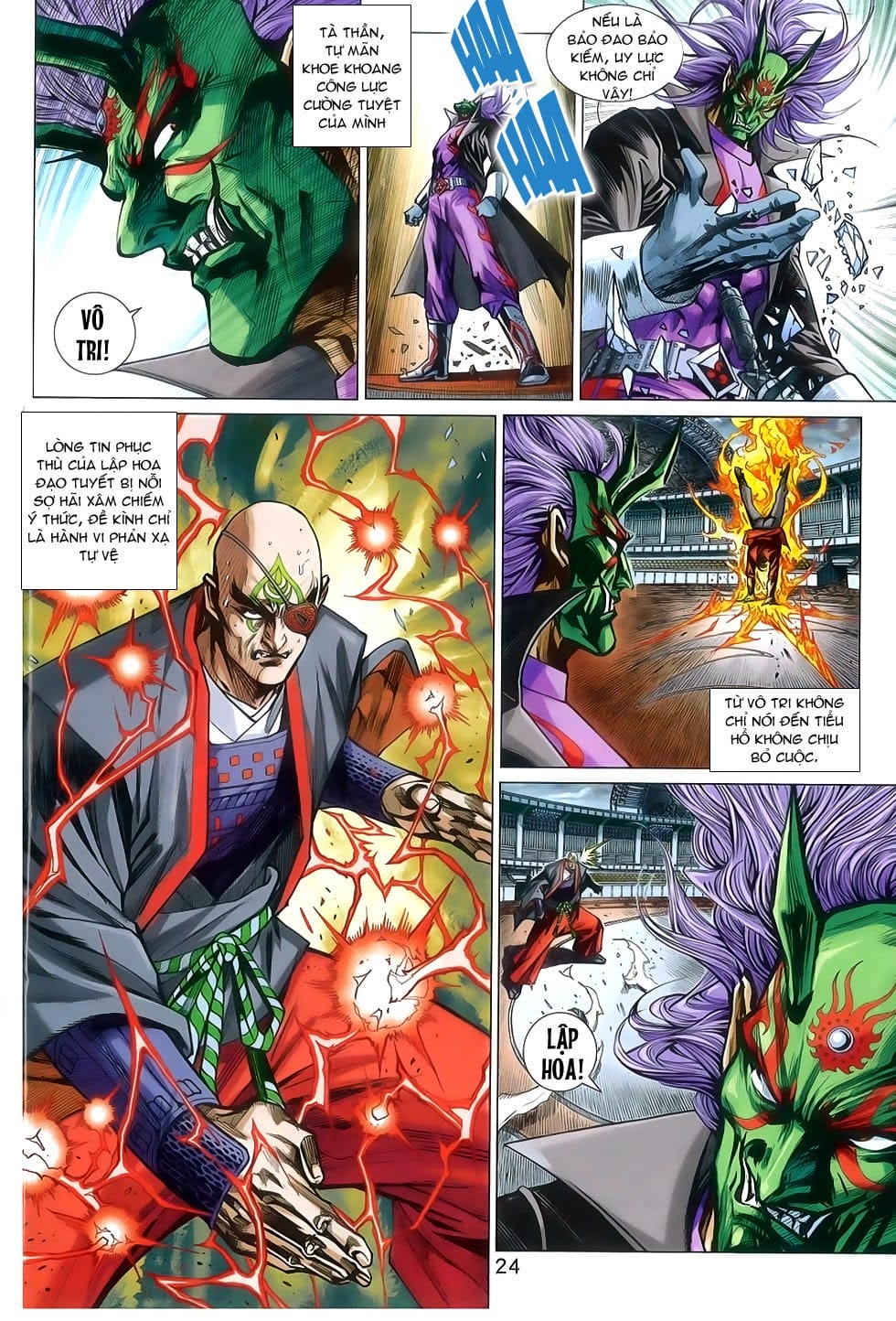 Truyện Tranh Tân Tác Long Hổ Môn trang 4