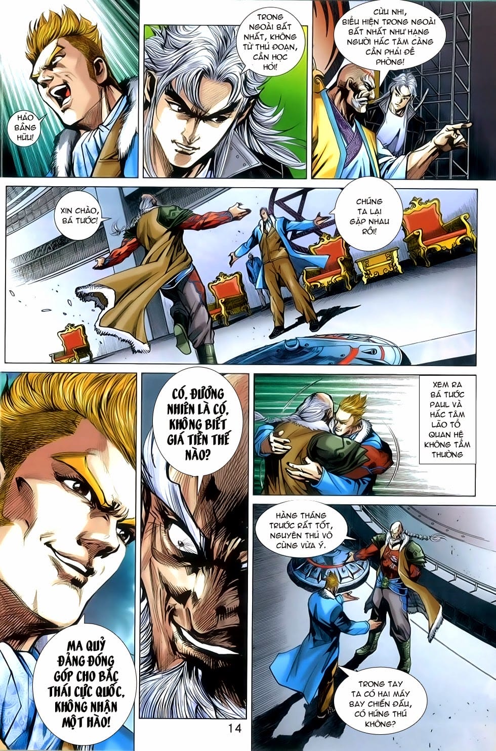 Truyện Tranh Tân Tác Long Hổ Môn trang 4