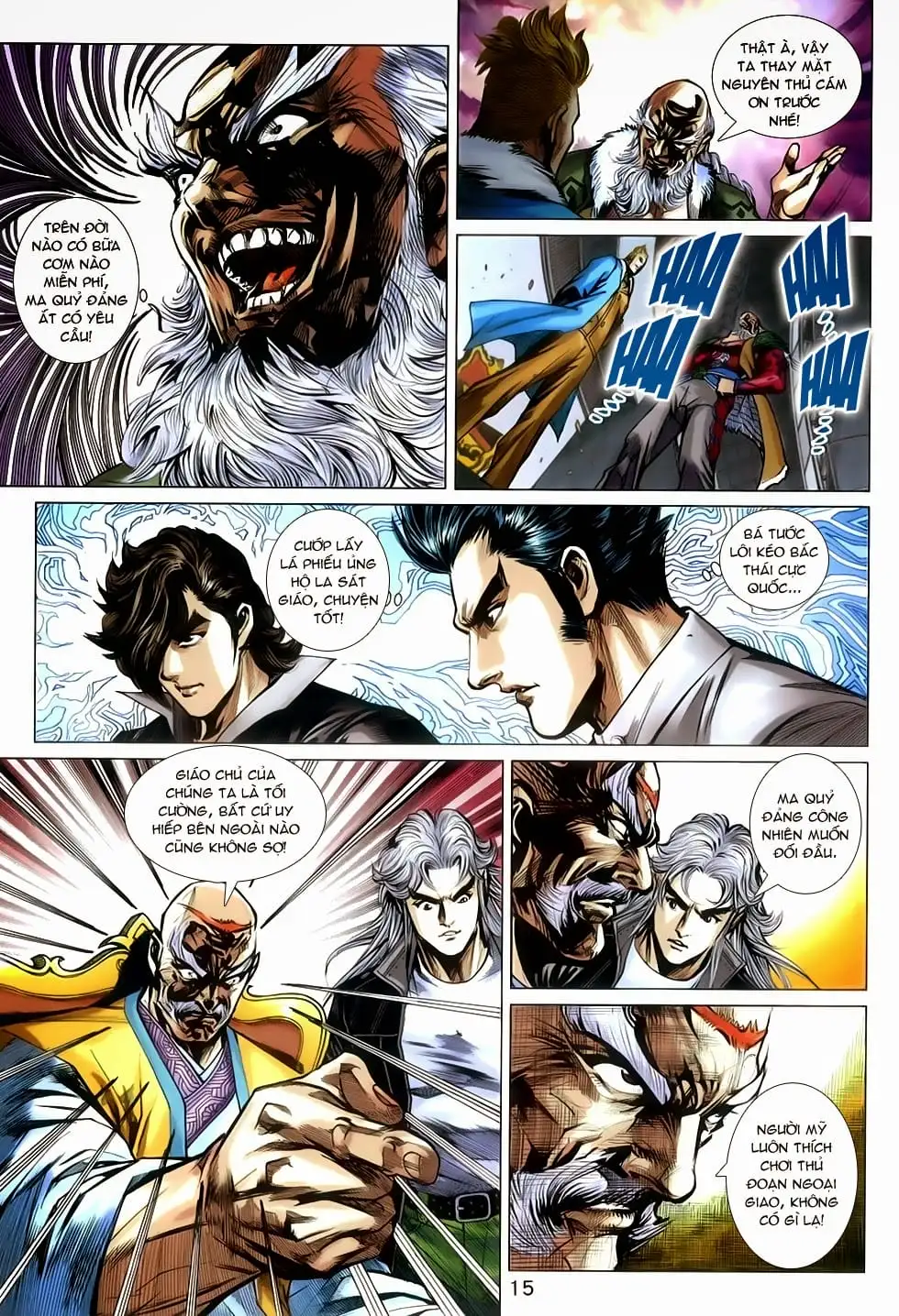 Truyện Tranh Tân Tác Long Hổ Môn trang 4