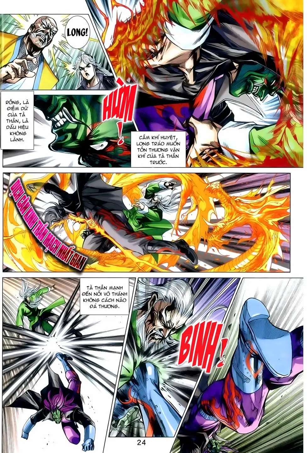 Truyện Tranh Tân Tác Long Hổ Môn trang 4