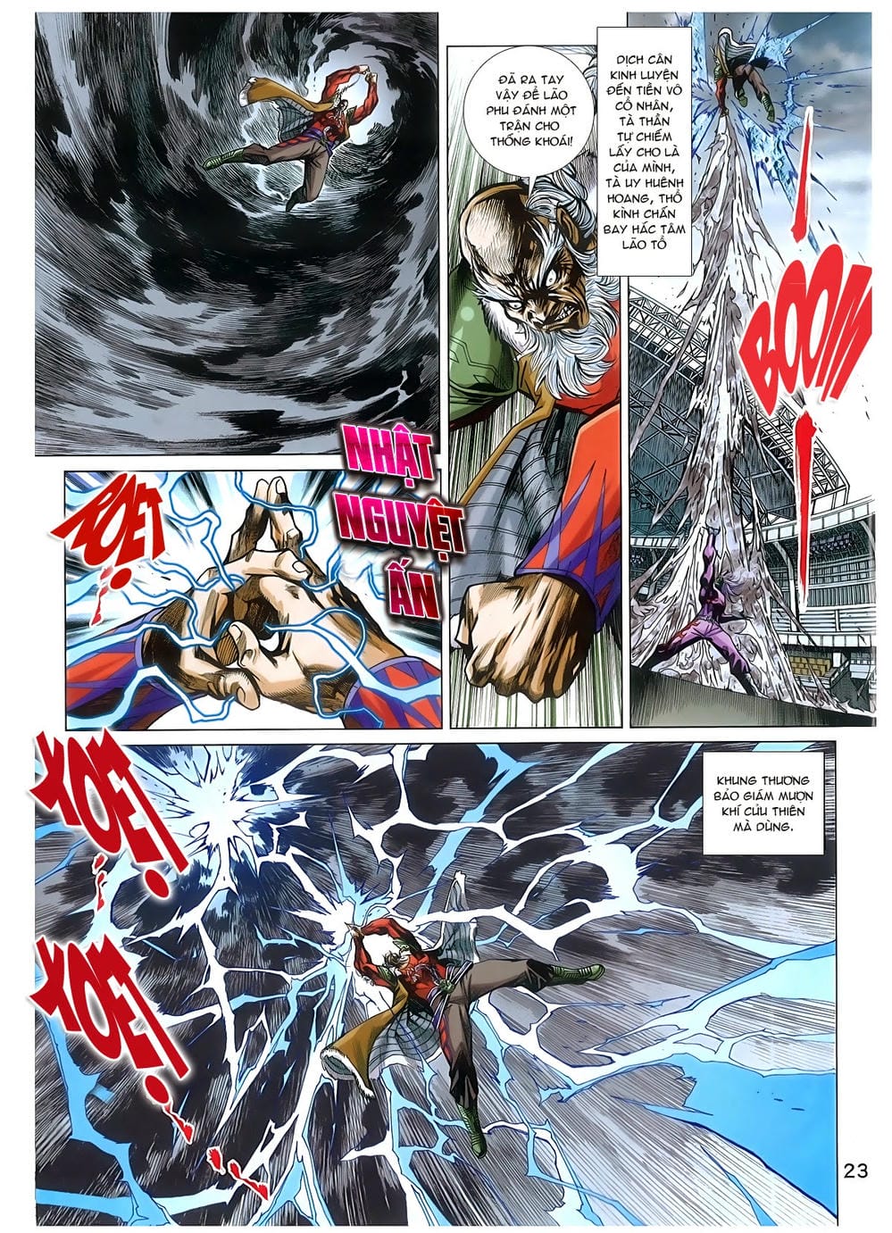 Truyện Tranh Tân Tác Long Hổ Môn trang 4