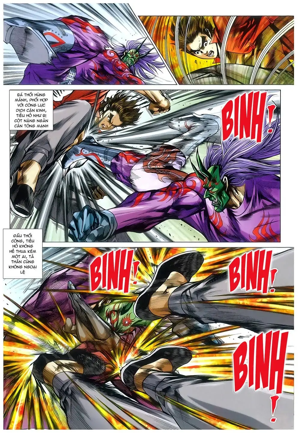 Truyện Tranh Tân Tác Long Hổ Môn trang 4