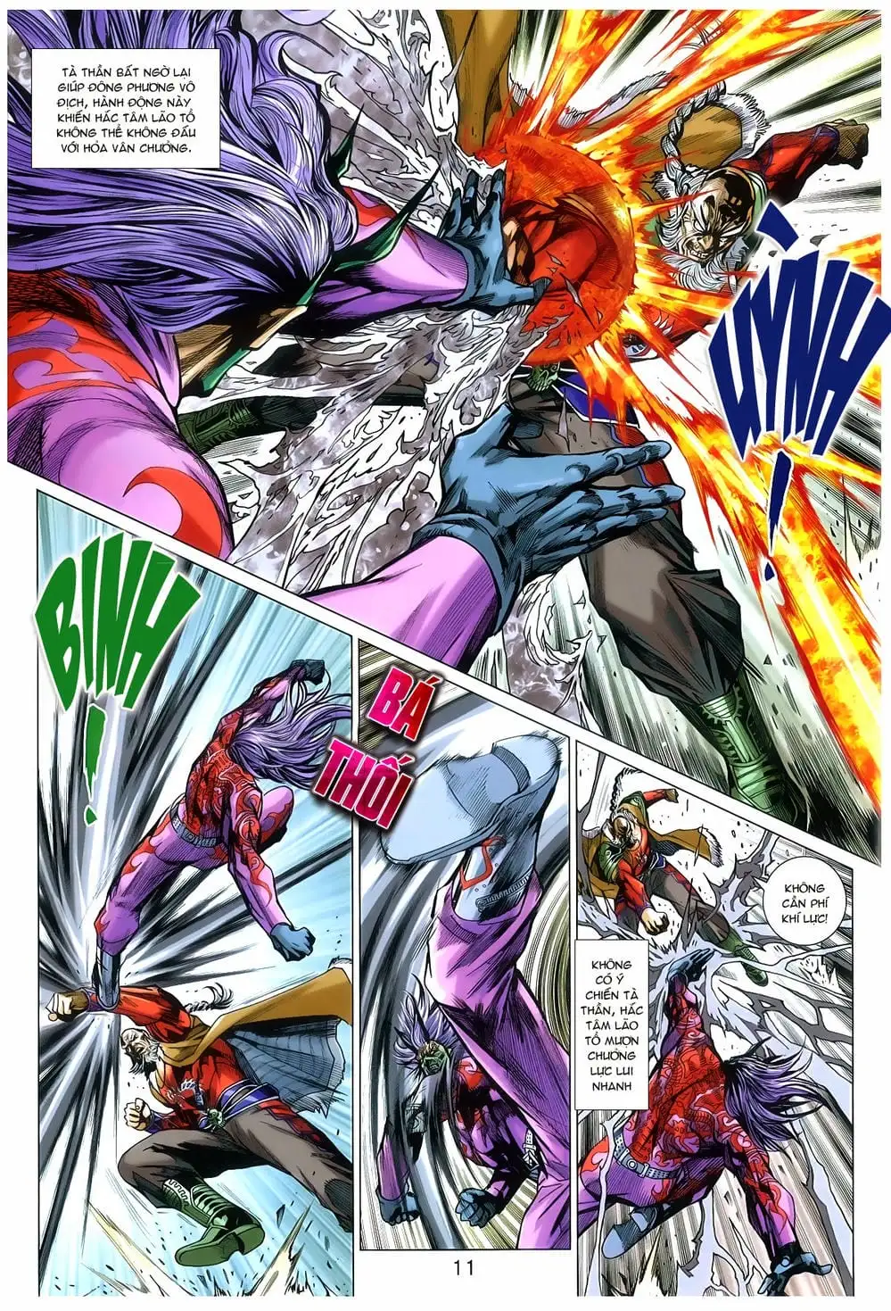 Truyện Tranh Tân Tác Long Hổ Môn trang 4