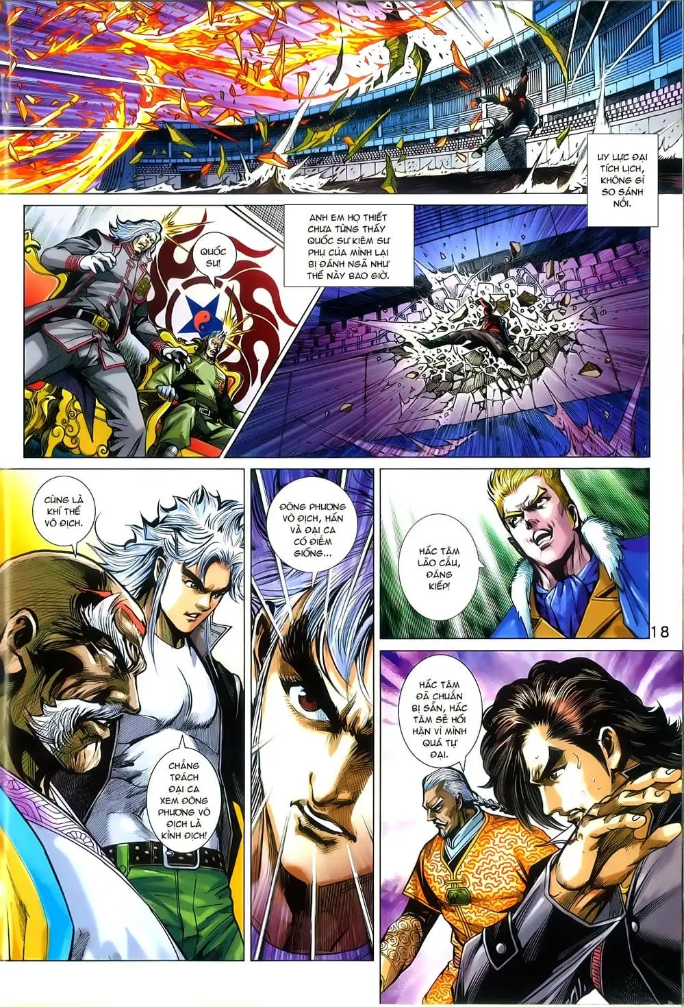 Truyện Tranh Tân Tác Long Hổ Môn trang 4