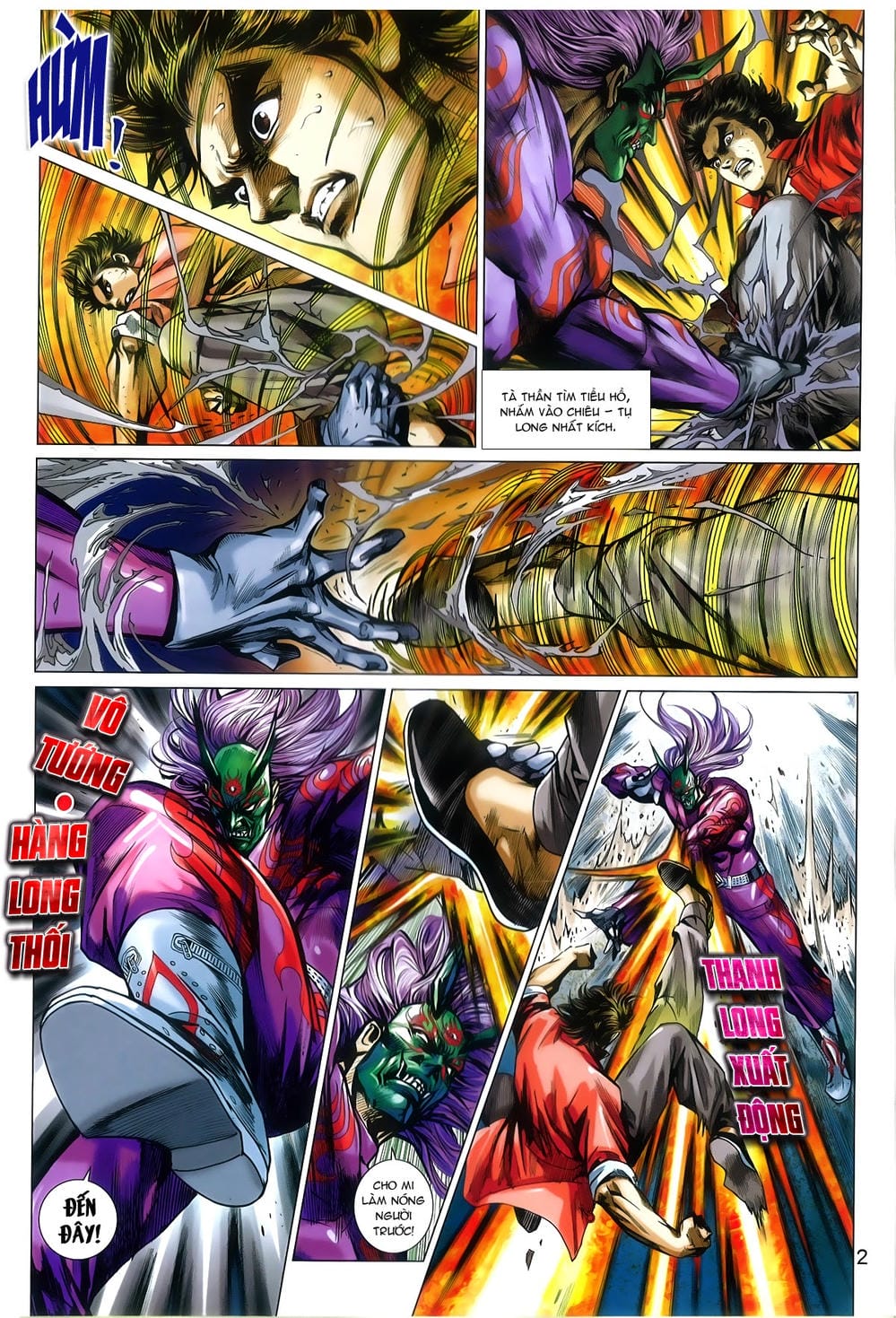 Truyện Tranh Tân Tác Long Hổ Môn trang 4