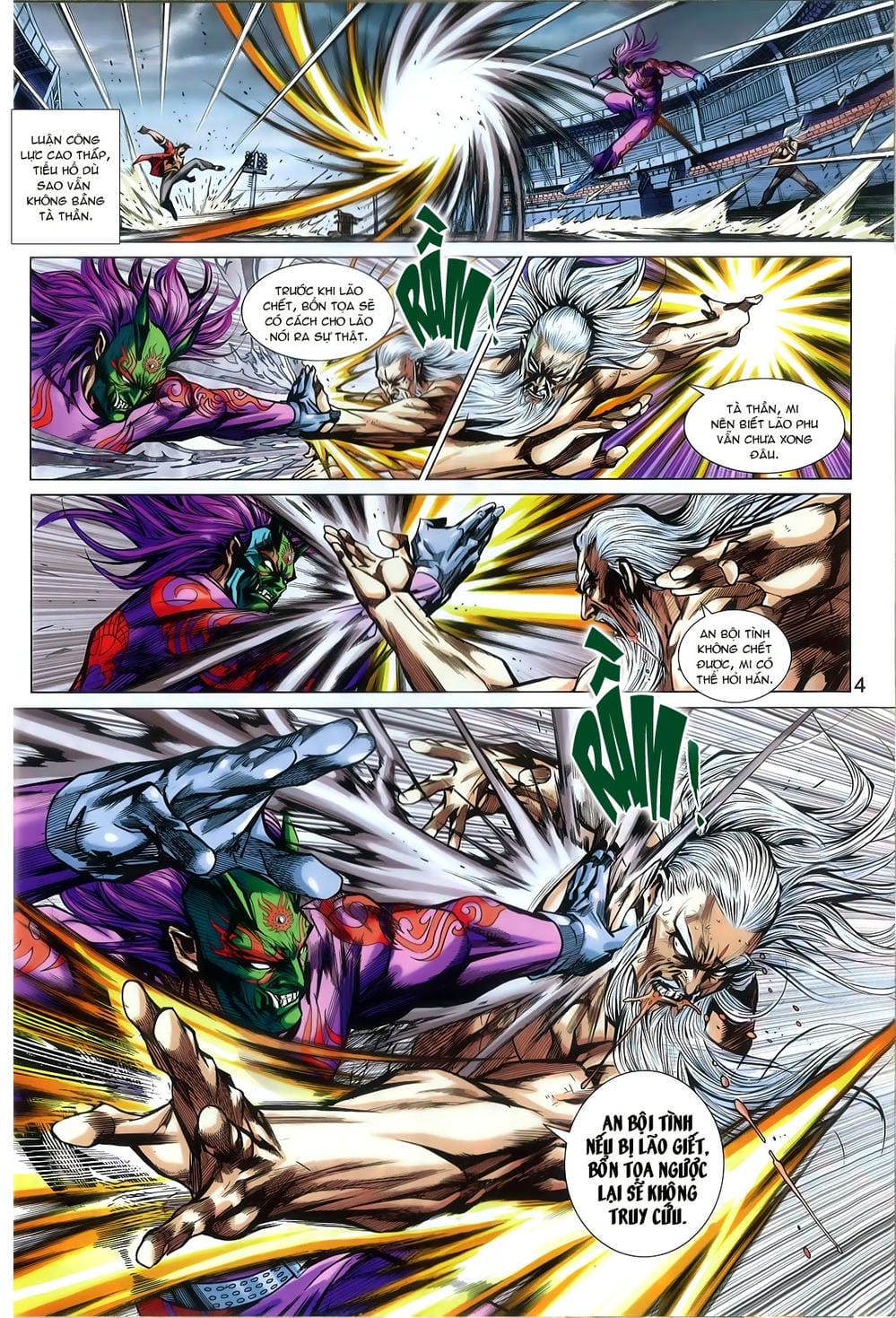 Truyện Tranh Tân Tác Long Hổ Môn trang 4