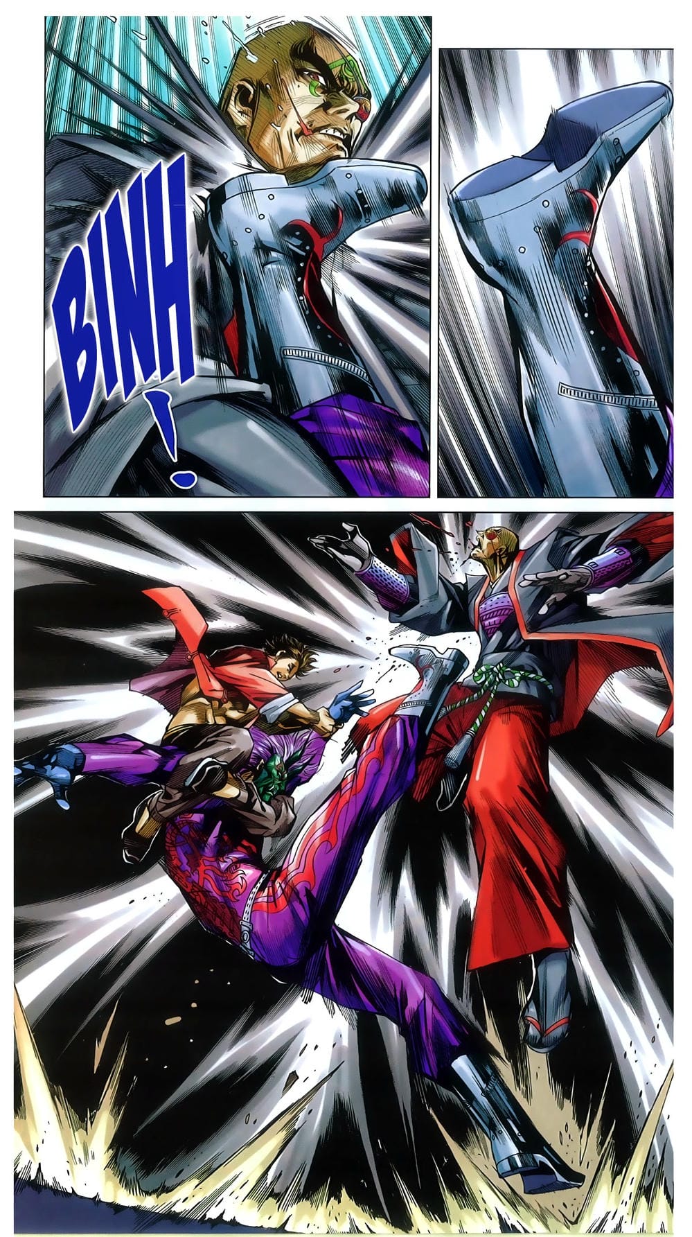 Truyện Tranh Tân Tác Long Hổ Môn trang 4