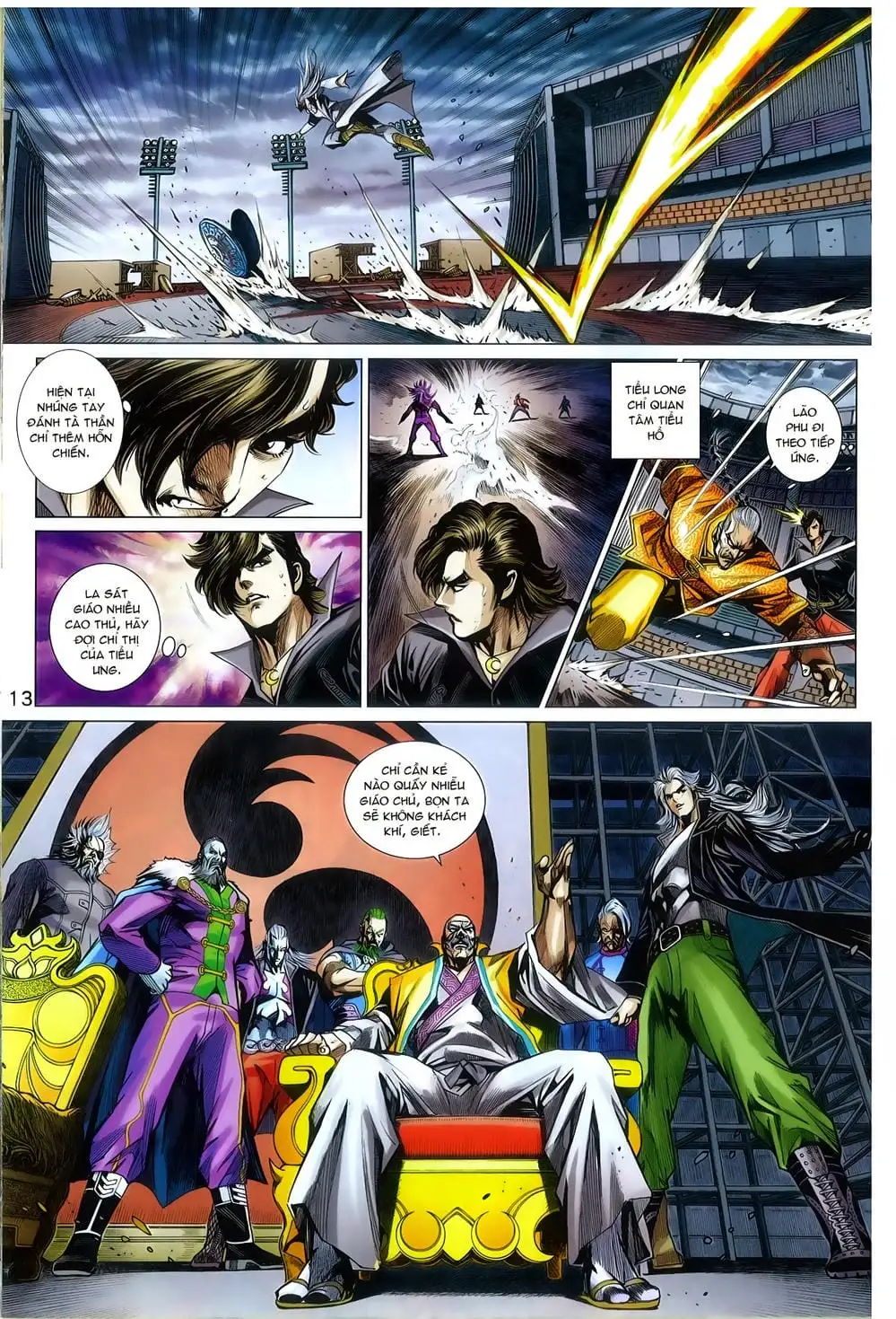 Truyện Tranh Tân Tác Long Hổ Môn trang 4