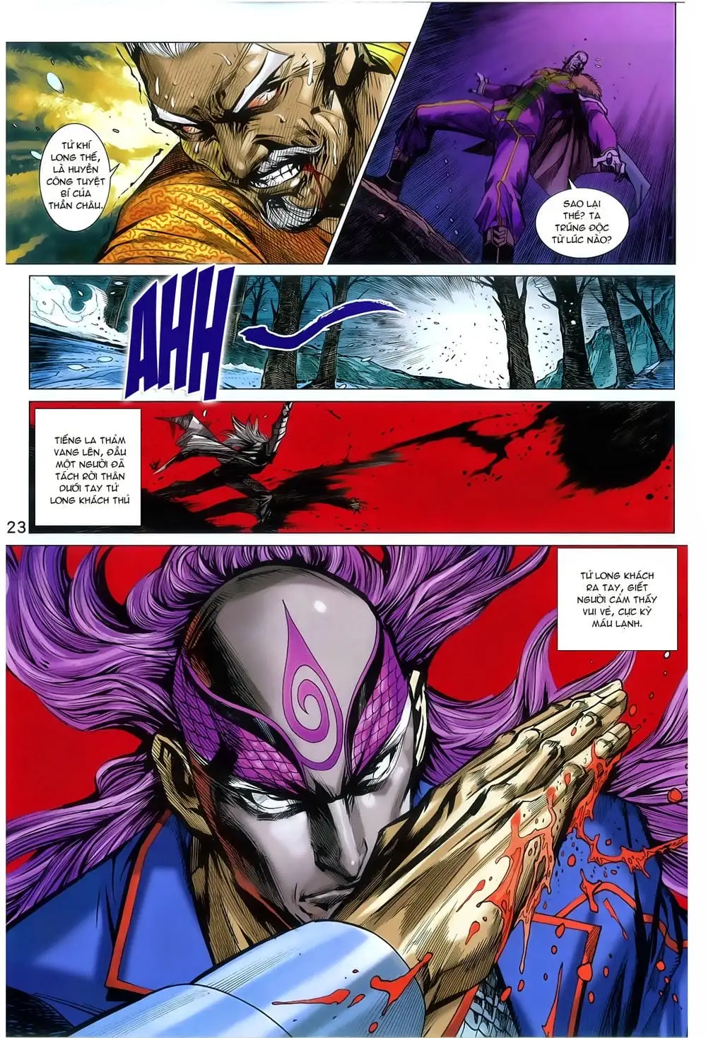 Truyện Tranh Tân Tác Long Hổ Môn trang 4