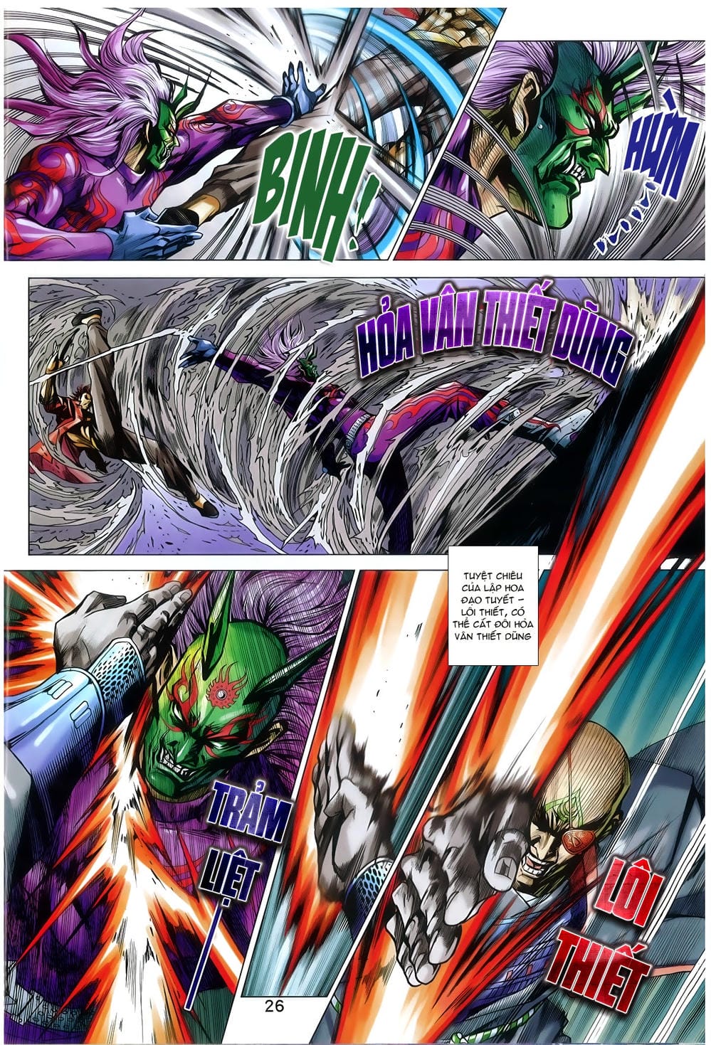 Truyện Tranh Tân Tác Long Hổ Môn trang 4