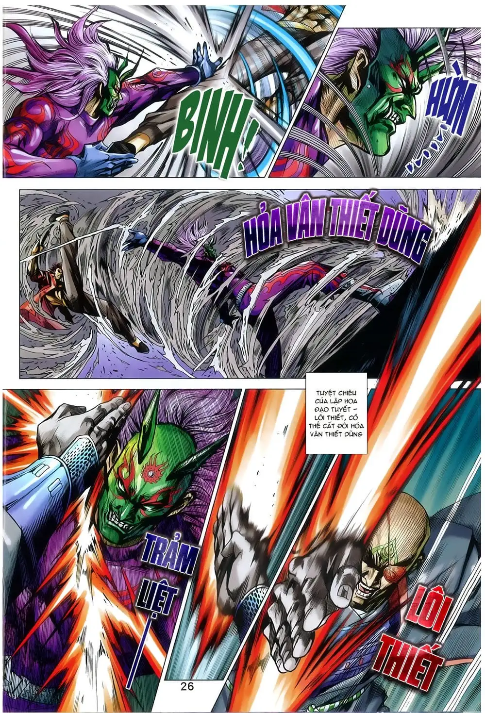 Truyện Tranh Tân Tác Long Hổ Môn trang 4