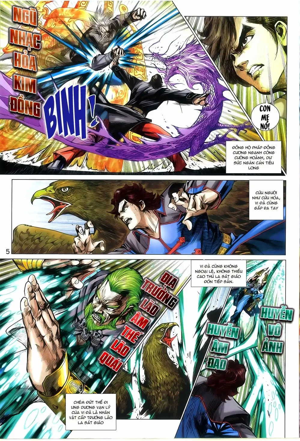 Truyện Tranh Tân Tác Long Hổ Môn trang 4