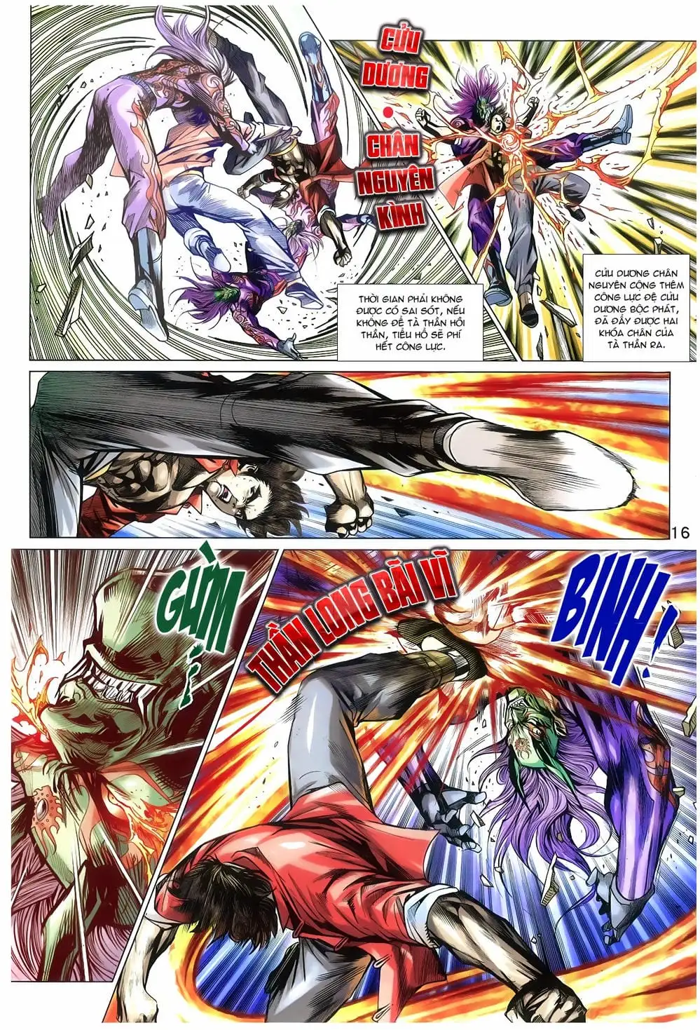 Truyện Tranh Tân Tác Long Hổ Môn trang 4