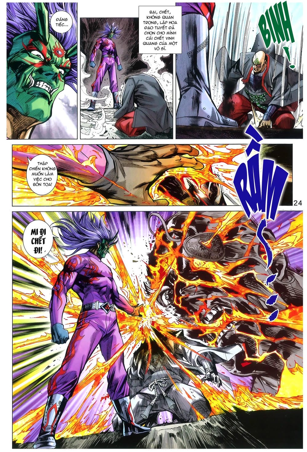 Truyện Tranh Tân Tác Long Hổ Môn trang 4